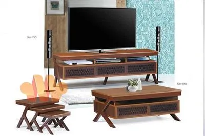 میز جلومبلی با عسلی کد 520