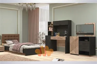 سرویس خواب یکنفره تمام ام دی اف کد هارمونی