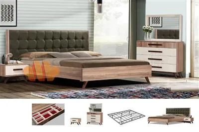 تخت خواب دو نفره کد 409