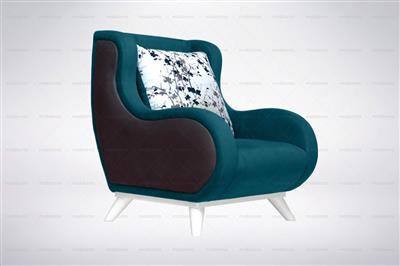 تک نفره مبل راحتی دیبا