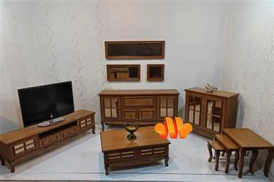 میز جلو مبل چوبی کد 62