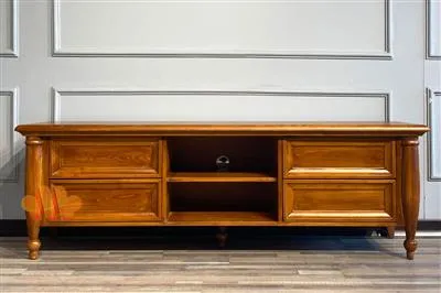 میز تلویزیون چوبی باوان