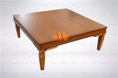 میز جلو مبلی جلو مبلی چوبی مربعی