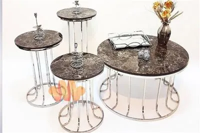 میز جلو مبلی گرد و عسلی کد 723