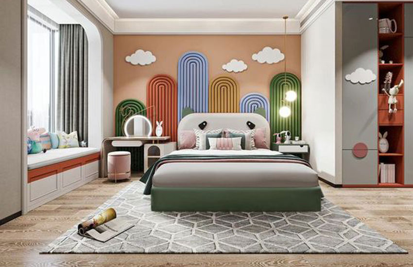  تزئین اتاق خواب پسرانه با کمد دیواری های سفارشی