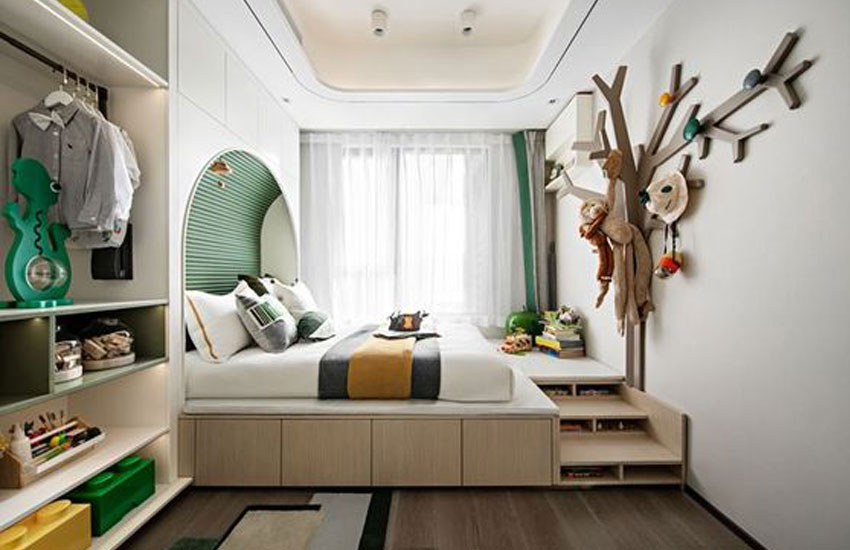 تزئین اتاق خواب پسرانه با وسایل مدرن و خاص  